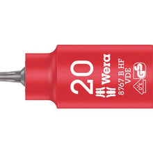 โหลดรูปภาพลงในโปรแกรมดูแกลเลอรี Wera 8767 B VDE ฉนวนโฮลดิ้งฟังก์ชันบิตซ็อกเก็ต TX 20
