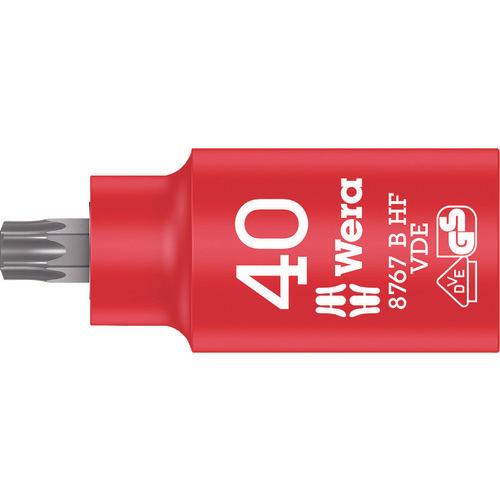 Wera 8767 B ซ็อกเก็ตบิตฟังก์ชั่นจับฉนวน VDE TX 40