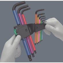 โหลดรูปภาพลงในโปรแกรมดูแกลเลอรี ชุดประแจหกเหลี่ยม Wera 950SPKL/9SMN
