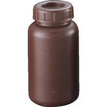 画像をギャラリービューアに読み込む, サンプラ　ＰＥ広口遮光瓶　５００ｍｌ　（１００個入）
