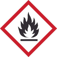 Load image into gallery viewer, GREEN CROSS GHS sticker sign flame GHS-1 (large) 150 x 150 mm 5 sheets PET
