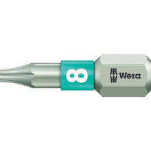 โหลดรูปภาพลงในโปรแกรมดูแกลเลอรี Wera 3867/1 บิตทอร์ชั่นสแตนเลส Torx 8X25
