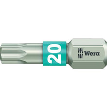โหลดรูปภาพลงในโปรแกรมดูแกลเลอรี Wera 3867/1 บิตทอร์ชั่นสแตนเลส Torx 20X25
