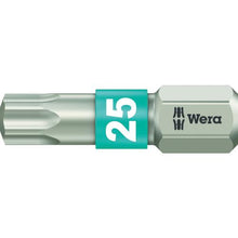 โหลดรูปภาพลงในโปรแกรมดูแกลเลอรี Wera 3867/1 บิตทอร์ชั่นสแตนเลส Torx 25X25
