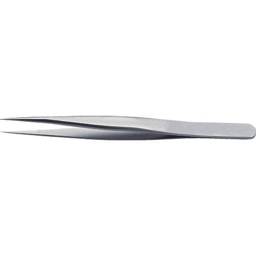 idealtek acid-resistant magnetic stainless steel tweezers 90mm straight tapered type
