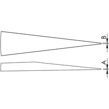 Load image into gallery viewer, idealtek acid-resistant magnetic stainless steel tweezers 90mm straight tapered type
