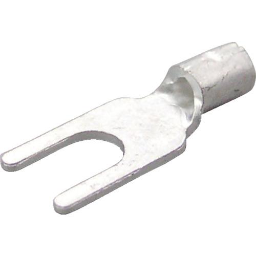 Nichifu bare crimp terminal Y-shaped (100P) stranded wire 0.25-1.65 outer dimension 6.2