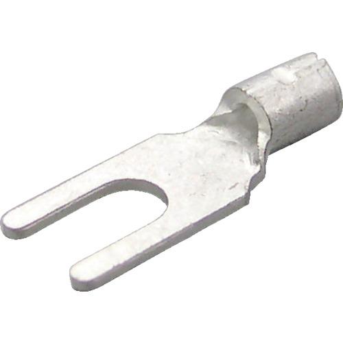 Nichifu bare crimp terminal Y-shaped (100P) stranded wire 0.25-1.65 outer dimension 5.8