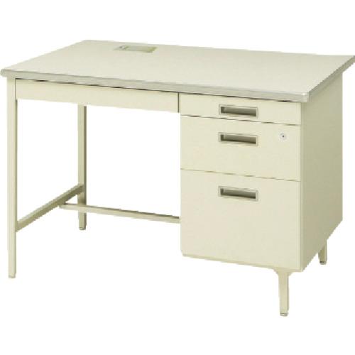 トヨスチール　片袖デスクコードホール付（旧ＪＩＳタイプ）