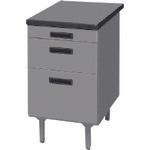 トヨスチール　脇机　４０５ｘ７３０ｘ７４０