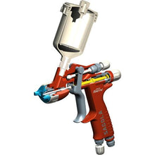 画像をギャラリービューアに読み込む, ＳＡＧＯＬＡ　ｍｉｎｉ　ＸＴＲＥＭＥ小型低圧スプレーガン（重力式）　ノズル口径　Φ１．３
