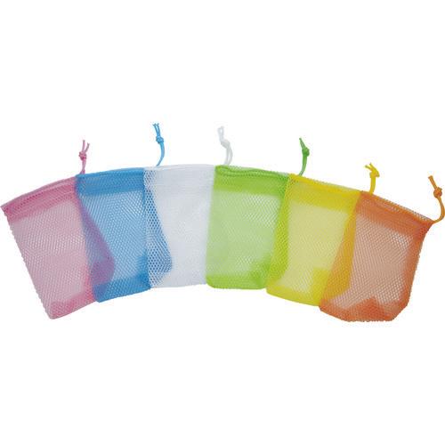 ｓａｎｗａ　石鹸ネット　ひもタイプ　６色アソート　２４枚組