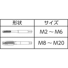 画像をギャラリービューアに読み込む, グーリング　ポイントタップ　並目　Ｍ４Ｘ０．７

