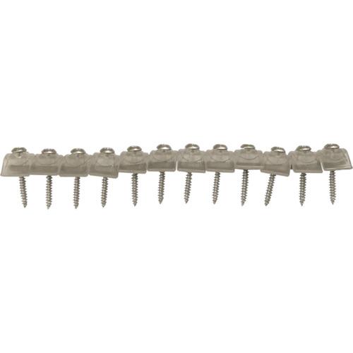 DAIDOHANT สกรูยึดแผ่นโพลีคาร์บอเนต 12 x 2 (24 ชิ้น) 4.2 x 35 มม. ใส