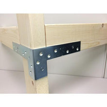画像をギャラリービューアに読み込む, ダイドーハント　２Ｘ４サポート　受け金物　タイプ４　２４－Ｔ２－ＢＫ
