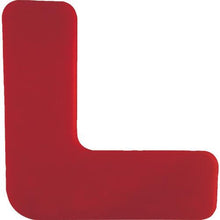 Load image into gallery viewer, SAFERUN Heavy Duty 5S Floor Display Sticker L Type Set of 10 150 x 150mm Red
