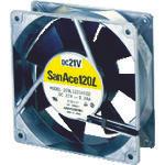 SanACE long life fan (60x25mm Dark Canyon 12V-lead wire specification)