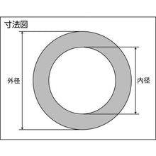 Load image into gallery viewer, NICHIASU JOINT SHEET GASKET TOMBO NO. 1120 inner surface Nominal diameter (A): 15
