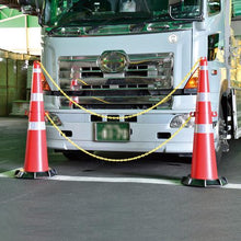 画像をギャラリービューアに読み込む, 緑十字　ジャンボコーン（赤）・反射シート付　ＪＲＣ－Ｒ　１４２０×４８０ｍｍ　ウエイト付
