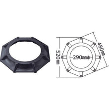 画像をギャラリービューアに読み込む, 緑十字　ジャンボコーン（赤）・反射シート付　ＪＲＣ－Ｒ　１４２０×４８０ｍｍ　ウエイト付
