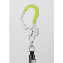 Tải hình ảnh vào trình xem thư viện, Dây đai TOYO SAFETY loại dây quấn (cỡ nhỏ) loại 1 dây đôi (móc nhựa huỳnh quang màu vàng)
