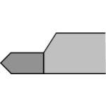 三和　超硬バイト　１３形　２５×２５×１８０　Ｐ２０　Ｐ２０