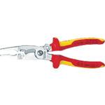 Tải hình ảnh vào trình xem thư viện, Kìm điện cách điện KNIPEX 1396-200 (có lò xo)
