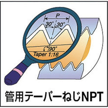 画像をギャラリービューアに読み込む, ＮＯＧＡ　ミルスレッドＮＰＴねじ用チップ
