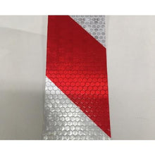 将图像导入到图库查看器中SAFERUN高亮反光带红白宽 50mm x 50m
