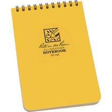 โหลดรูปภาพลงในโปรแกรมดูแกลเลอรี RITR 4X6 Top Spiral Notebook Universal สีเหลือง
