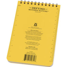 โหลดรูปภาพลงในโปรแกรมดูแกลเลอรี RITR 4X6 Top Spiral Notebook Universal สีเหลือง
