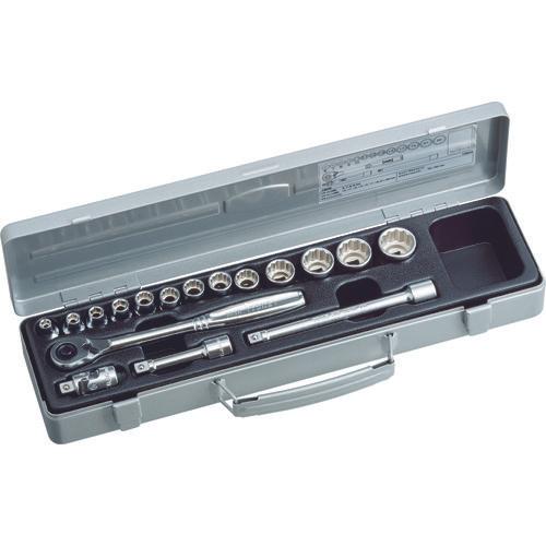 ＴＯＮＥ　ソケットレンチセット　差込角９．５ｍｍ　１７点セット　