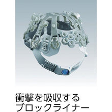 画像をギャラリービューアに読み込む, タニザワ　エアライト搭載ヘルメット通気孔付き（ＰＣ製・透明ひさし型）　帽体色　ホワイト
