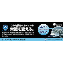 画像をギャラリービューアに読み込む, タニザワ　エアライト搭載ヘルメット通気孔付き（ＰＣ製・透明ひさし型）　帽体色　グリーン
