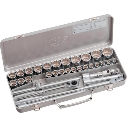 ชุดประแจกระบอก TONE มุม แทรก 12.7 มม. ชุด 33 ชิ้น