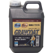 Load image into gallery viewer, POWERTEC Gray Coat Waterproof/rustproof intermediate coating material 2kg
