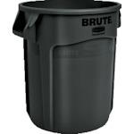 โหลดรูปภาพลงในโปรแกรมดูแกลเลอรี ERECTA Round Brute Container พร้อมสลิท 75.7L สีดำ
