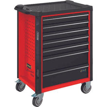 Load image into gallery viewer, HAZET tool wagon 7 steps red
