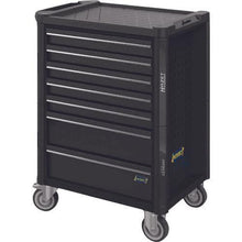 Load image into gallery viewer, HAZET tool wagon 7 steps black
