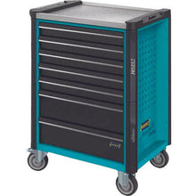 Load image into gallery viewer, HAZET tool wagon 7 steps stainless steel top
