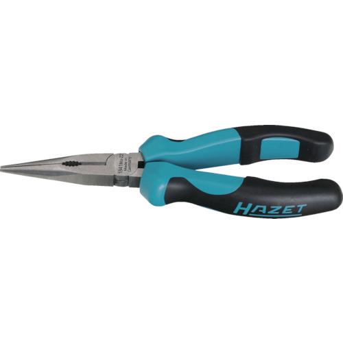 HAZET needle nose pliers (straight nose, ergonomic handle)