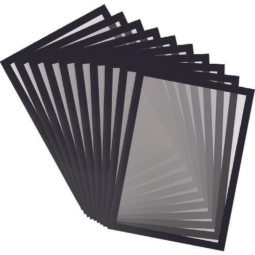 ｔａｒｉｆｏｌｄ　ＰＶＣマグネットフレームＡ４用　１０枚入り　ブラック