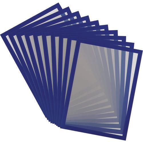 ｔａｒｉｆｏｌｄ　ＰＶＣマグネットフレームＡ３用　１０枚入り　ブルー