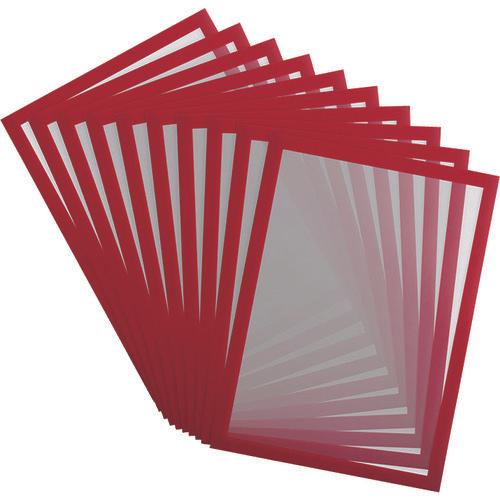 ｔａｒｉｆｏｌｄ　ＰＶＣマグネットフレームＡ３用　１０枚入り　レッド
