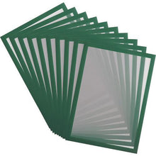 画像をギャラリービューアに読み込む, ｔａｒｉｆｏｌｄ　ＰＶＣマグネットフレームＡ３用　１０枚入り　グリーン
