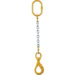 ELEPHANT chain sling 100 (eye type) load 1.0t wire diameter 6.3mm L1.5m