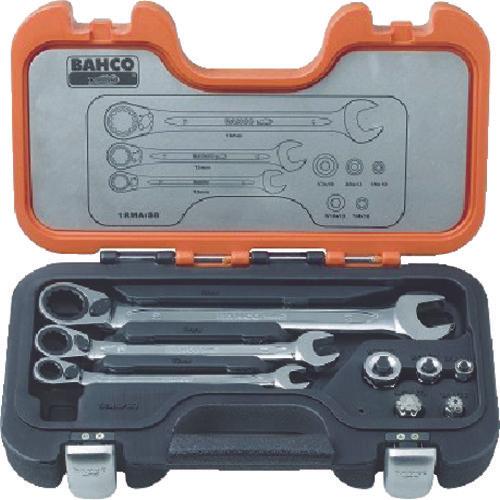 BAHCO Corratchet Combination Wrench Set & Adapter Set