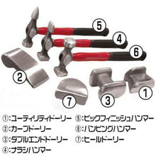画像をギャラリービューアに読み込む, アストロプロダクツ　板金ハンマー　７点セット
