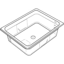 画像をギャラリービューアに読み込む, エレクター　フードパン　ホットパン　容量０．６Ｌ　アンバー
