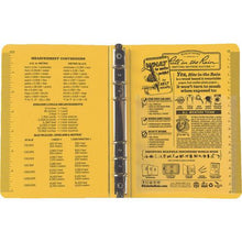 โหลดรูปภาพลงในโปรแกรมดูแกลเลอรี RITR แฟ้มสันห่วง 1/2 สัน สีเหลือง
